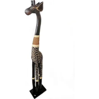 Žirafa 12 Socha / Dřevo 60 cm