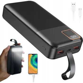 Powerbanka POWERBANK S LED DISPLEJEM A 20W TYPE-C VÝSTUPY PRO MOBILNÍ ZAŘÍZENÍ