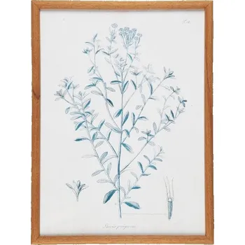 Obraz IB Laursen Obrázek květin v přírodním rámu 1