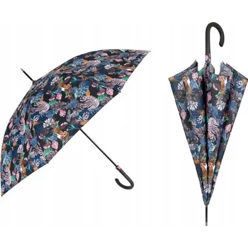 PERLETTI Automatický deštník TECHNOLOGY Foliage/ růžová, 21716