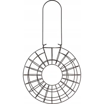 Pro ptáka Krmítko na lojové koule černé 24x8 cm