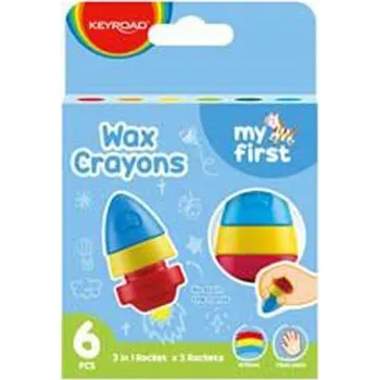 Kresba Pastelky, 2 rakety, 6 Ks, Keyroad