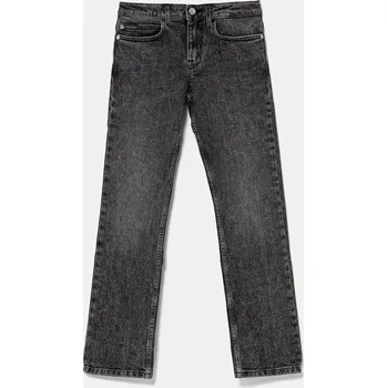 Pánské džíny Dětské rifle Calvin Klein Jeans HR WIDE IG0IG02714.PPYA černá 99X, vel. 164