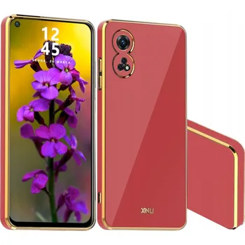 Pouzdro na mobilní telefon Zadní Kryt RCBR pro Oppo Reno 8T 4G GLAMOUR COLOR CASE červený