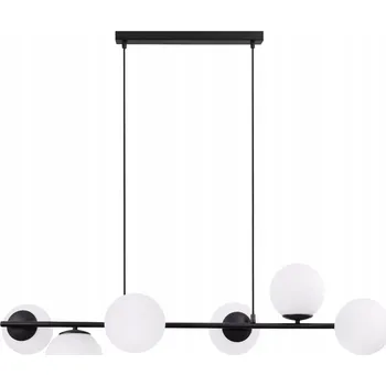 Závěsné svítidlo Light Home Siena černé, 6 žárovek E14