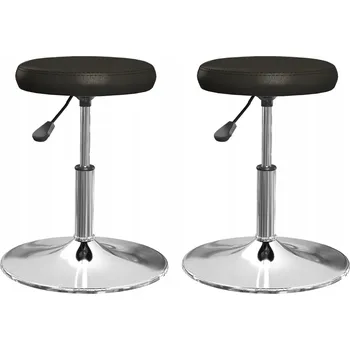 Židle Greatstore 31 x 31 x 53 cm černá 2 ks