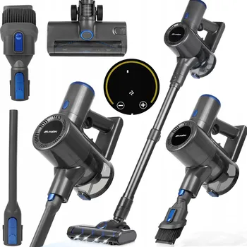 Vysavač VYSAVAČ AKUMULÁTOROVÝ TYČOVÝ BEZSÁČKOVÝ ELEKTROKARTÁČ LED 3V1 400W