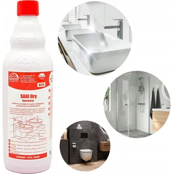 Gel na mytí toalet Dolphin SANI Acid Aroma Dry – odstraňuje vodní kámen a rez 1 l