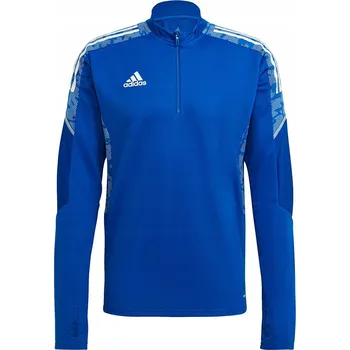Pánská mikina PÁNSKÁ MIKINA ADIDAS CONDIVO 21 TRAINING TOP PRIMEBLUE MODRÁ GE5421 vel. L