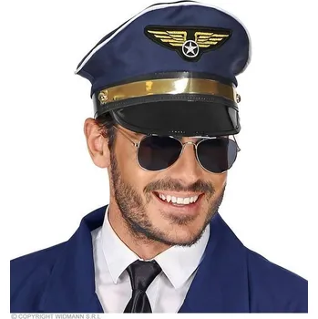 Čepice Čepice pilota pilotka námořnická modrá letectví