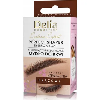 Tužka na obočí Delia Cosmetics Eyebrow Expert 10 ml mýdlo na obočí hnědé (hnědá)