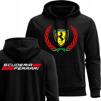 Pánská mikina B&C pánská mikina MIKINA S KAPUCÍ SCUDERIA FERRARI velikost XL