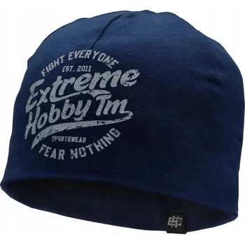 Čepice Extreme Hobby zimní čepice beanie modrá velikost L/XL