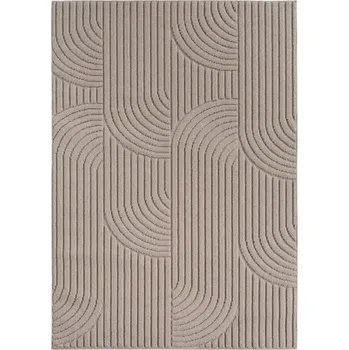 Koberec Kusový koberec Helix 2201 beige - Kruh 120 cm průměr
