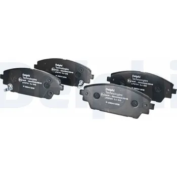 Brzdová destička Sada brzdových destiček, kotoučová brzda DELPHI LP2701