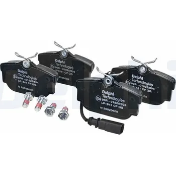 Brzdová destička Sada brzdových destiček, kotoučová brzda DELPHI LP1541