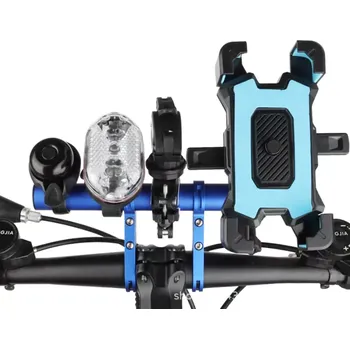 Konzola na řidítka kola, 20cm, černá (NRC1)