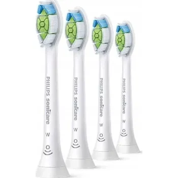 Elektrický zubní kartáček 4x Hlavice Philips Sonicare W2 Optimal White bílé HX6064/10 Originální