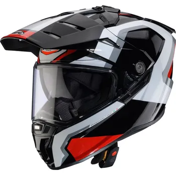 Helma na motorku Helma na motorku Caberg Tanami Scram black/red/white (velikost helmy: XL (61-62 cm))