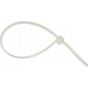 Organizace kabelů Stahovací pásky bílé 200x7,6 Radpol TOOCW020007601 /100 ks/