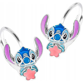 Náušnice Stříbrné náušnice 925 s anglickým zapínáním, vícebarevné, pohádkové