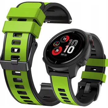 Řemínek na hodinky Řemínek ChronSmarta pro Garmin 18mm, zelený