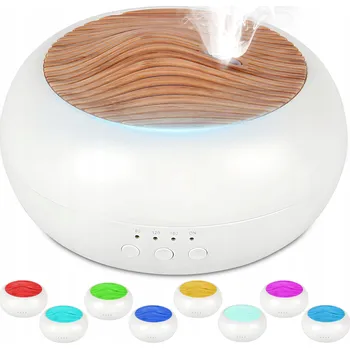 Zvlhčovač vzduchu ZVLHČOVAČ VZDUCHU VZDUCHU AROMA DIFUZÉR LED LAMPA