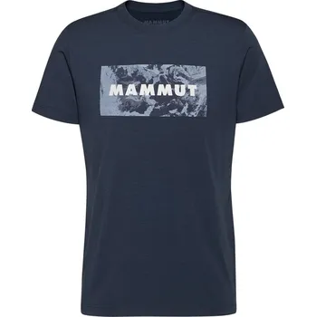 Pánské tričko Mammut Trovat T-Shirt Men Logo marine 5118 modrá XXL