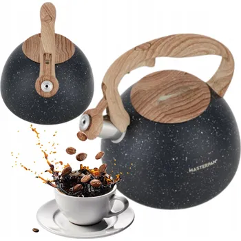 Varná konvice Konvice tradiční ocelová MASTERPAN 2,8 l černá