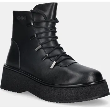 Dámské kozačky Kožené kotníkové boty GOE SS2N4141.BLACK černá 99X, EUR 38
