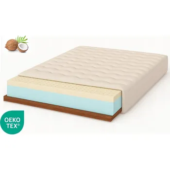 Matrace Matrace LATEX HR KOKOS 90X200 Mikrovlákno PRODYŠNÁ Vysoce elastická
