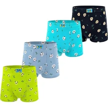Chlapecké oblečení FANNIFEN CHLAPECKÉ BOXERKY PANDA XQ2676 Velikost: 98/104, Barva: Zelinkavá