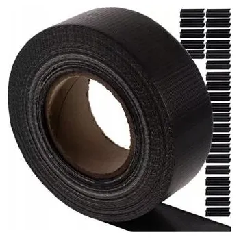 zahradní zástěna Stínící Panelové Pásy pro kryt Oplocení Antracit 4,75 cm x 35 m klipy x 25