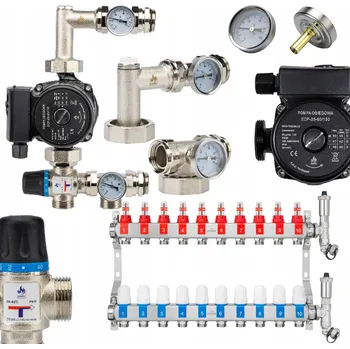 rozdělovač topení Rozdělovač DAMIX 10 okruhů