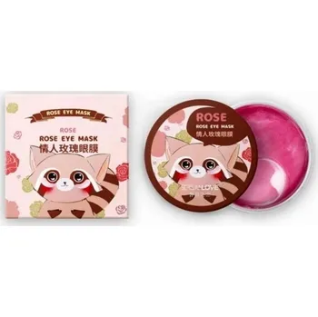 Pleťová maska Sersanlove Hydrogelové náplasti pod oči Rose (Růžové)