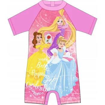 Dívčí plavky Dívčí plavky s motivem princezny, velikost 98-104 cm