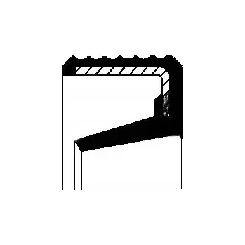 Corteco 49378504 Těsnicí kroužek, uložení tlumiče pérování