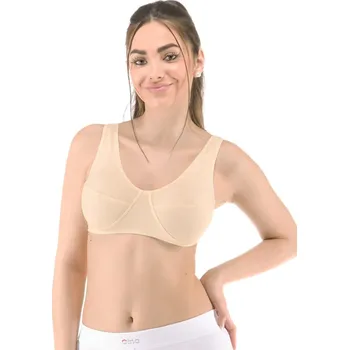 Dámské oblečení Gina sportovní podprsenka 97017 Tělová Vel. M