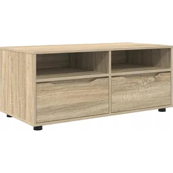 Televizní stolek Televizní skříň Sonoma dub 100 x 48 x 43 cm kompozitní dřevo