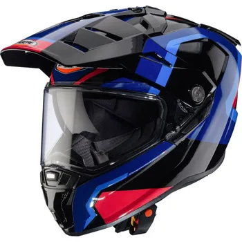 Helma na motorku Helma na motorku Caberg Tanami Scram black/blue/red (velikost helmy: M (57-58cm))