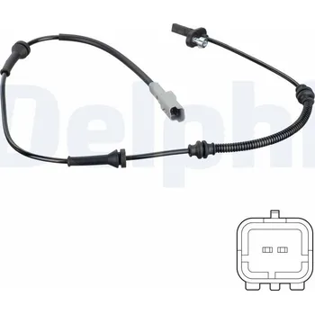 Přislušenství brzdového systému Snímač, počet otáček kol DELPHI SS20780
