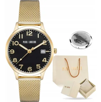 Hodinky Dámské hodinky Paul Lorens STELLA ciferník s číslicemi a datumovkou + GRAVÍROVÁNÍ