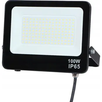 Eko-Light LED reflektor 100W 9400lm neutrální bílá IP65 černý