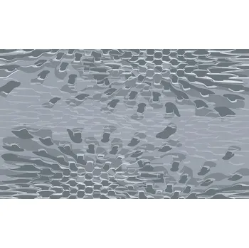 Tapeta ŠEDÁ TAPETA S GEOMETRICKÝM VZOREM VINYL VLIES 10,05 m x 106,00 cm