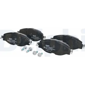 Brzdová destička Sada brzdových destiček, kotoučová brzda DELPHI LP3584