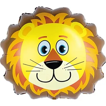 Balónek Fóliový balónek LEV Zoo Safari Narozeniny 46x64cm