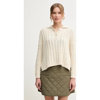 Pánský svetr Bavlněný svetr Marella ALEXIA 2513361035 béžová 01X, vel. L