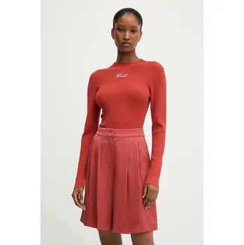 Dámské oblečení Svetr Karl Lagerfeld A3W18025 oranžová 23X, vel. S