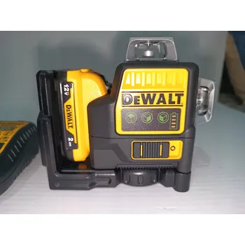 Měřící laser Křížový laser DeWalt DW089LG, dosah 30 m