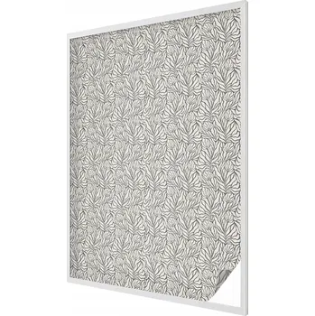 Okenní dekorace Fólie Okenní Samolepicí Mléčná Dekorativní Listy Květy 100x146 cm